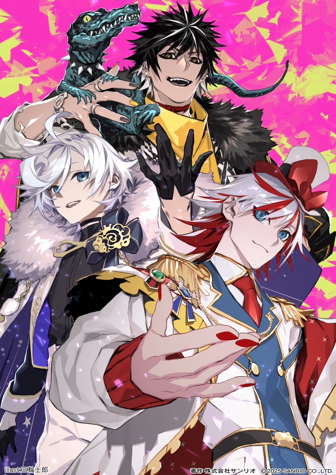 ロストキティ編応援イラスト（ハルリット・シエロモート・バドバルマ）